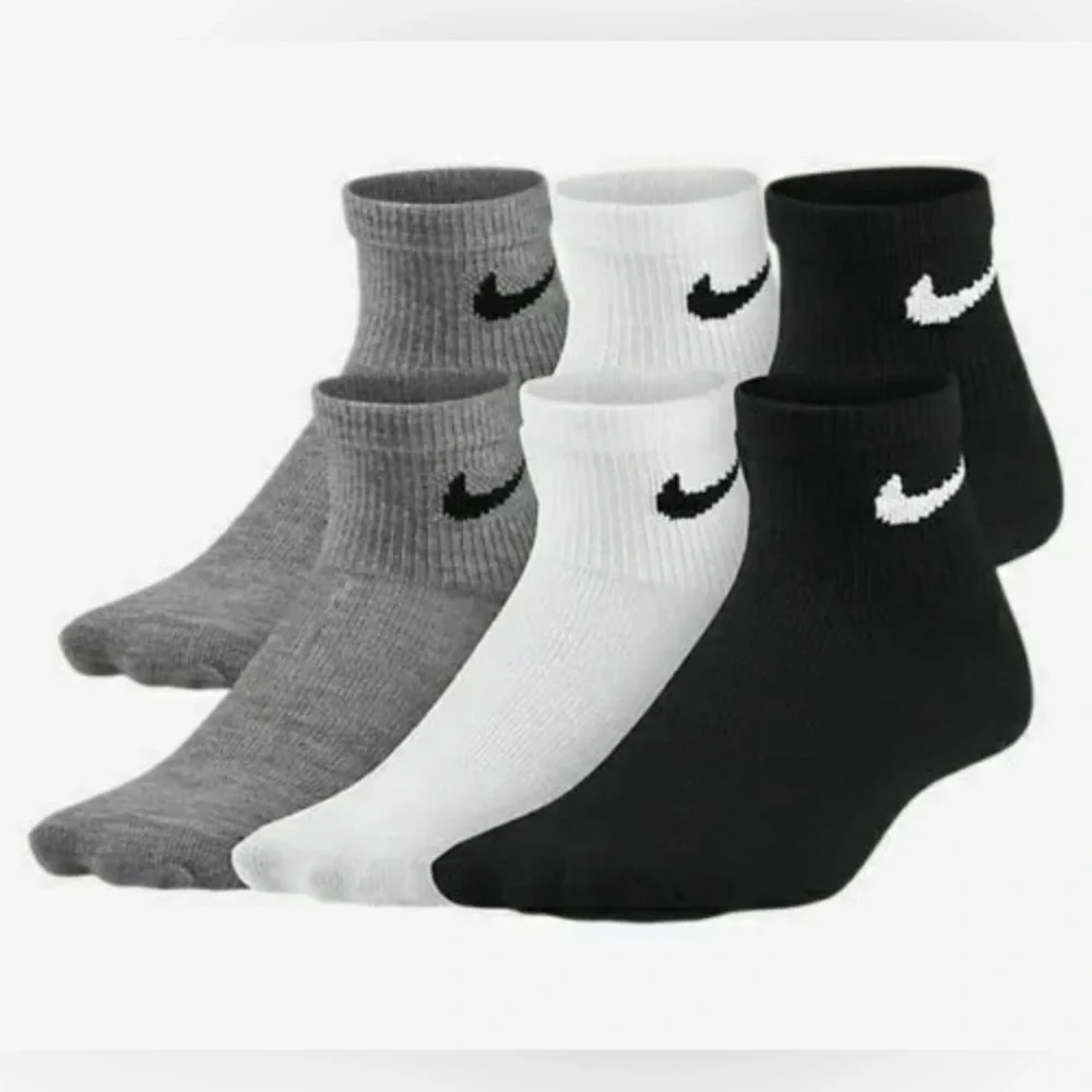 nike ankle socks 3 pairs youth kids XS